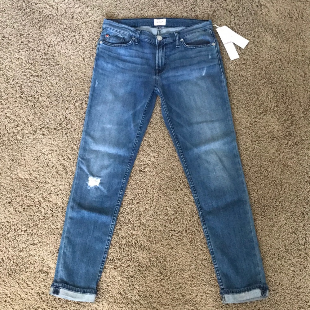 Hudson Tally crop skinny jeans size 28